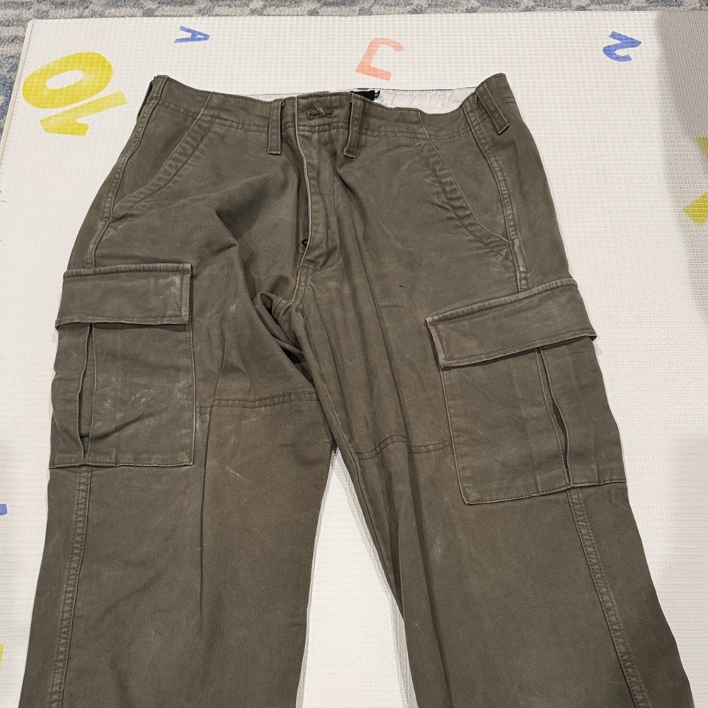 Vans Men's Olive Cargo Pants